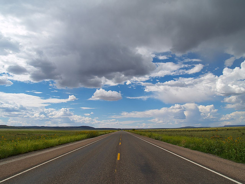 すぐにまっすぐな道に戻れるように